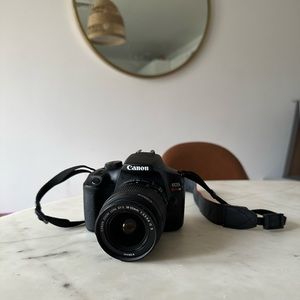 Canon Rebel EOS T6 Digital SLR Camera with EF-S Lens 18-55mm f/3.5-5.6 is II